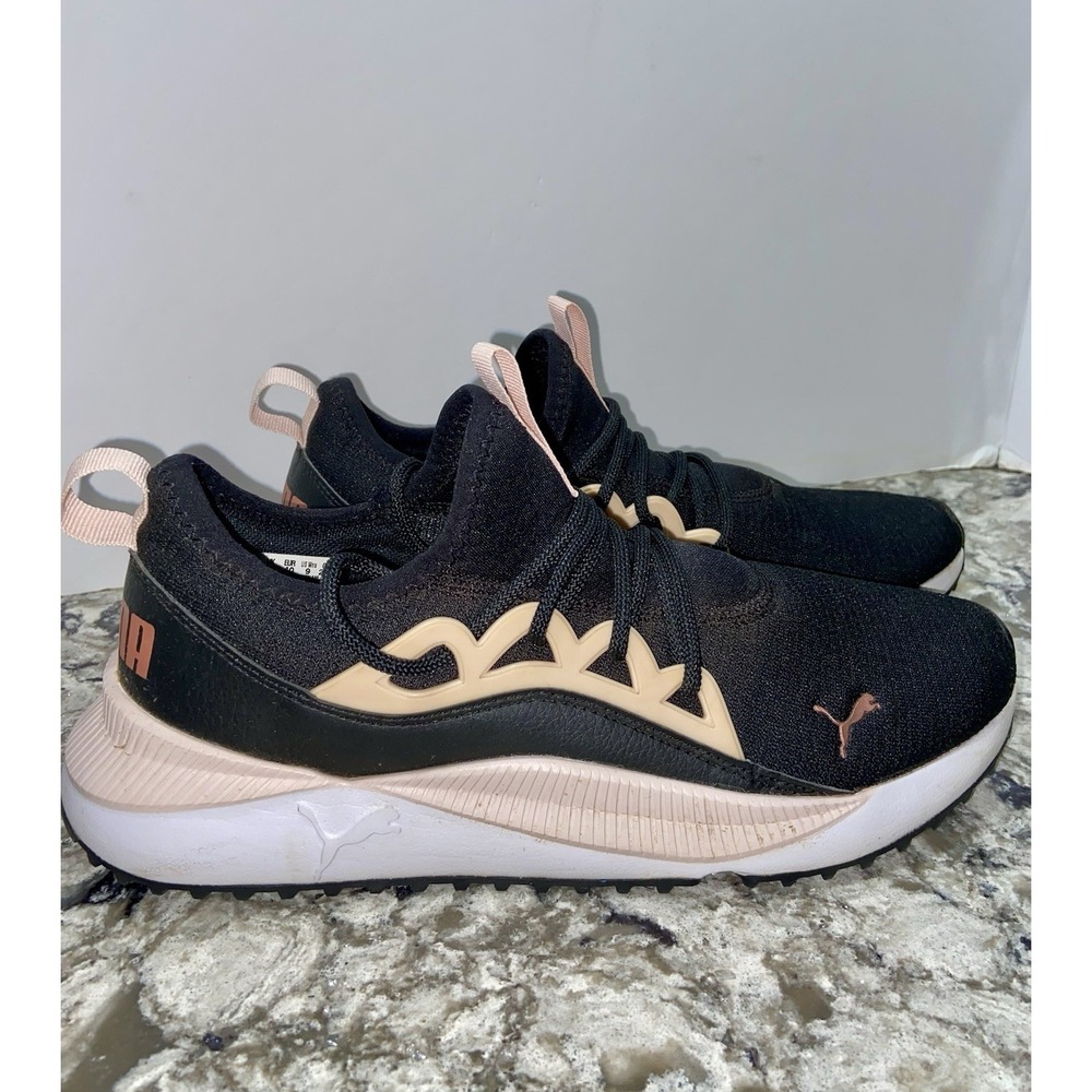 PUMA Pacer Sz 9 Future Allure Lace Up  Womens Black Sneakers Casual Shoes 384636